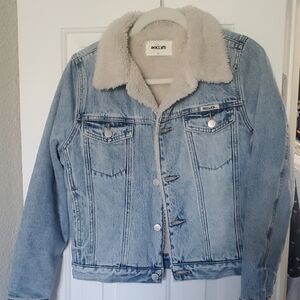 Rolla's Sherpa Denim Jacket